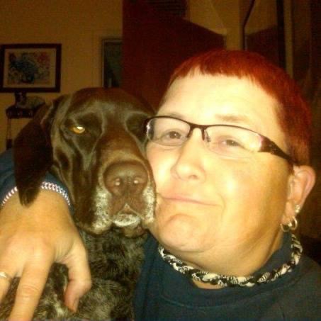 Beth Heidenreich and Rumor the dog the Faces of Tucson AZ